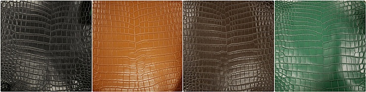 엘리게이터 악어가죽 소재 - 하이엔드 레플리카 가방 소재 | 세미샵